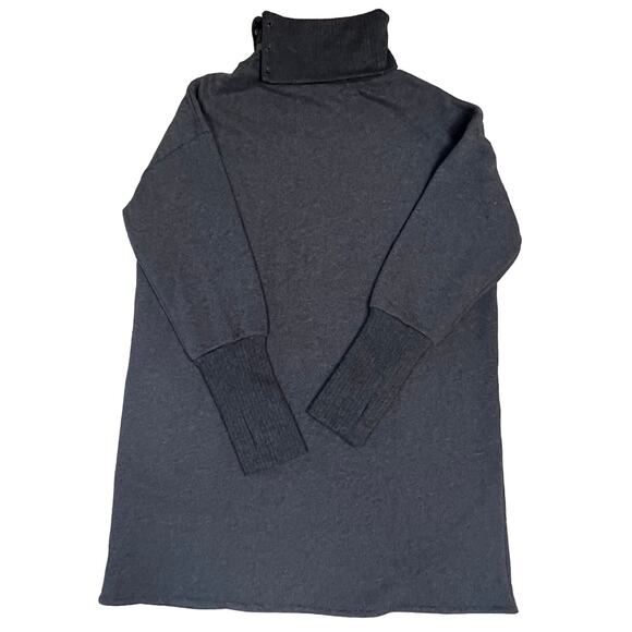 Studio Park x Shawn Killinger Womens Gray Pullover Sweatshirt Dress Size LP - Picture 6 of 12